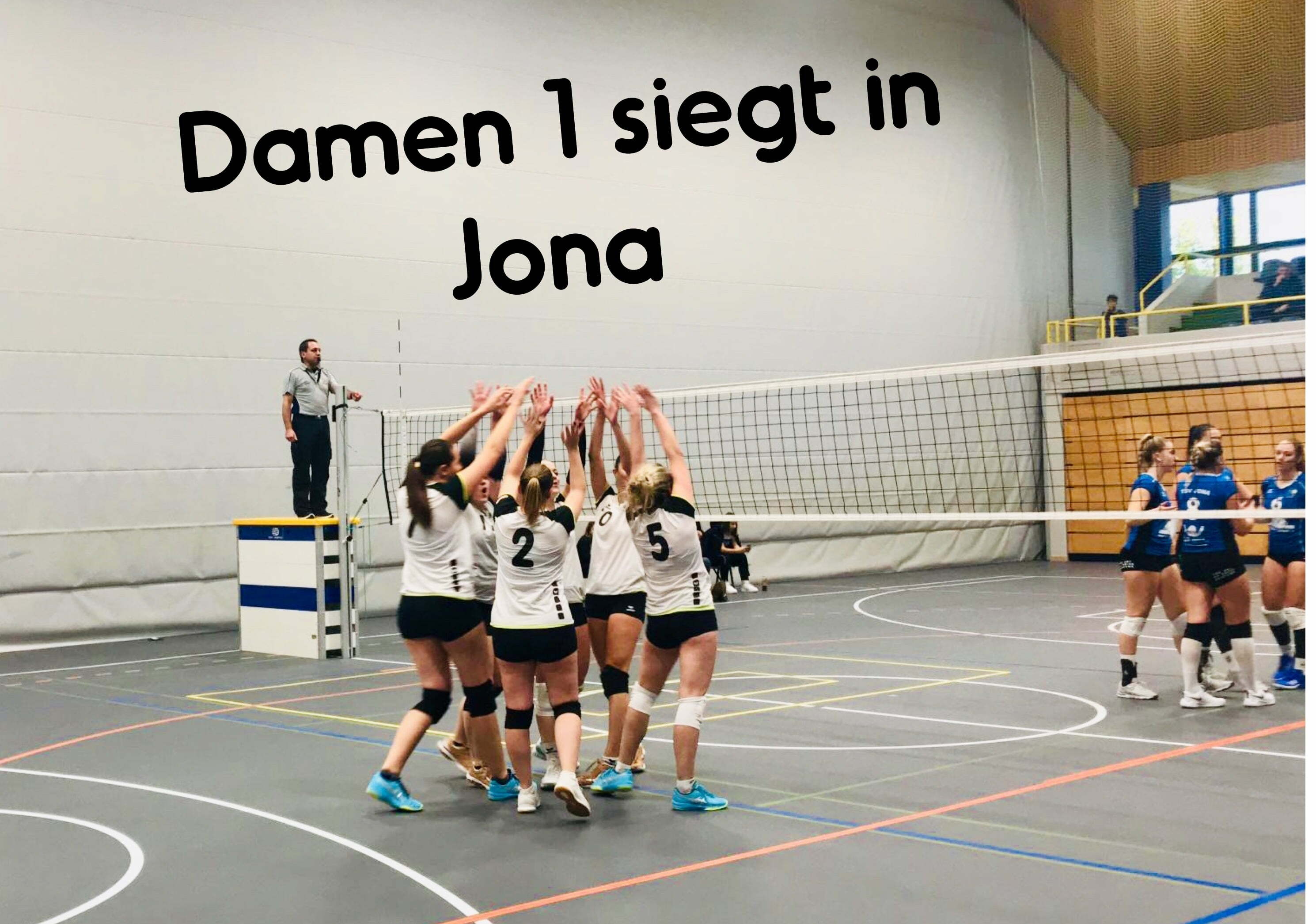 Ein Volleyballkrimi endet zugunsten Damen 1