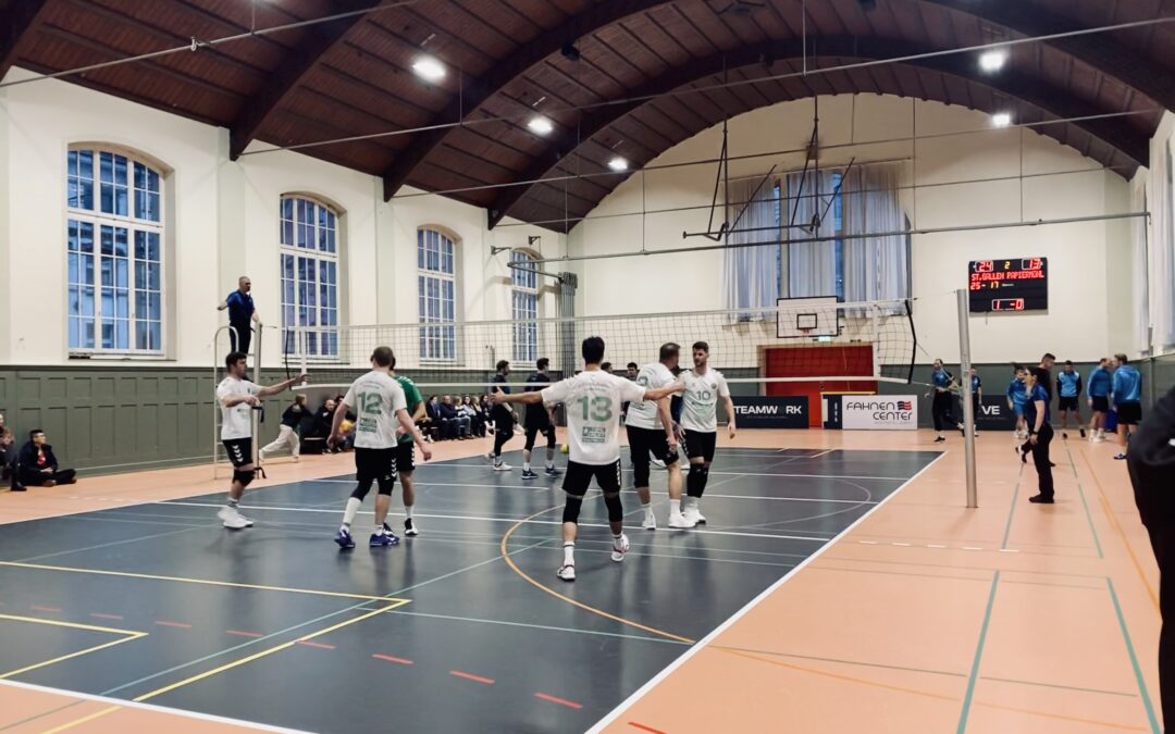 Und schon wieder drei Punkte für das H1 gegen Volleyball Papiermühle