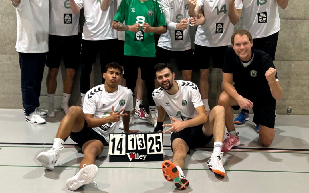 STV St. Gallen Herren 2 siegt gegen Pallavolo Kreuzlingen